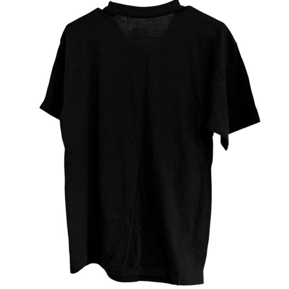 Star Wars Baby Yoda Grogu Naps and Snacks Black Graphic Tee Medium - Picture 3 of 3